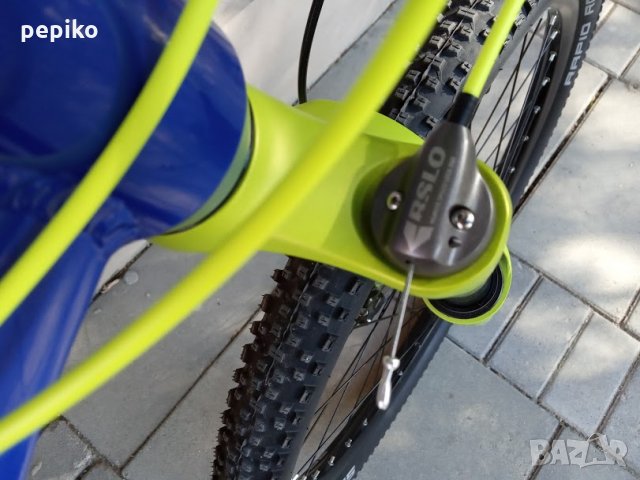 Продавам колела внос от Германия мтв алуминиев велосипед EMOCHAN 27,5 цола преден амортисьор диск, снимка 9 - Велосипеди - 30451135