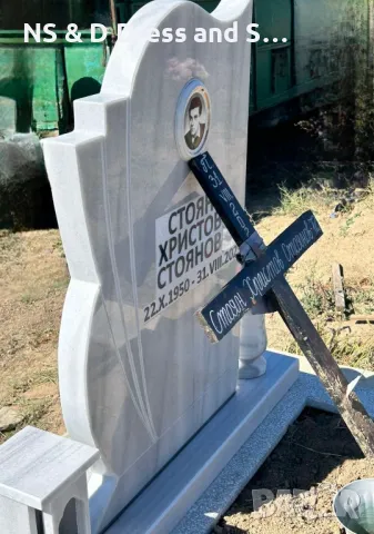 -Разделна Изработка на надгробни плочи от мрамор и гранит реставриране, снимка 11 - Траурни и погребални услуги - 47466780
