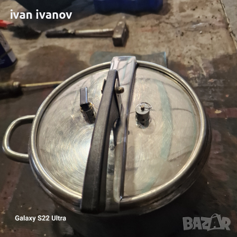 Тенджера Хром Под Налягане , снимка 2 - Съдове за готвене - 44696528