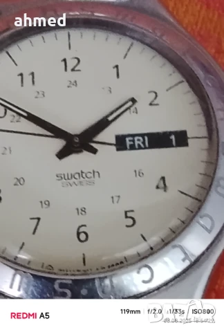 Красив часовникswatch ирони работи нова батри