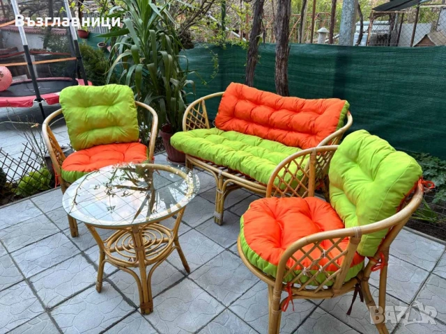 Комплект възглавници за ратанов комплект