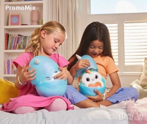 Плюшена играчка изненада Zuru Rainbocorns Eggzania Frozen Mania 92119, снимка 2 - Плюшени играчки - 54125531
