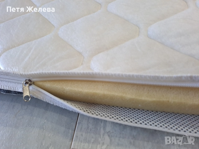 Топ матрак 140/200/5см (със цип)-Полша, снимка 2 - Матраци - 51532821