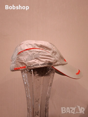McLaren Mercedes Vodafone F1 Racing Cap Alonso, снимка 4 - Шапки - 53980421