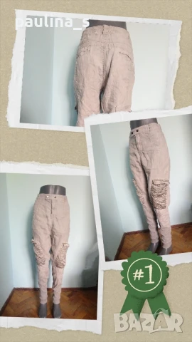 Три различни броя / Сиви потури "Culture", "NU by staff woman" и "Selected femme", снимка 7 - Панталони - 28101578