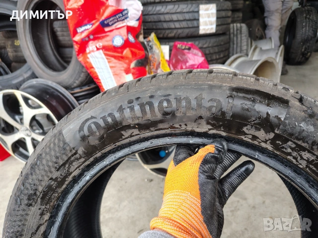 2бр.зимни гуми CONTINENTAL 215 55 17 DOT23 цена за брой, снимка 4 - Гуми и джанти - 54045725