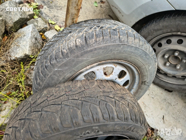 Зимни гуми с джанти голф 3 14", снимка 7 - Гуми и джанти - 52349142