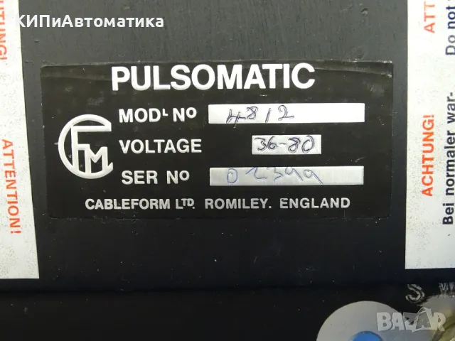 контролер CABLEFORM Pulsomatic MARK 10(X) 4812 controller 24-80VDC, снимка 3 - Резервни части за машини - 49726944