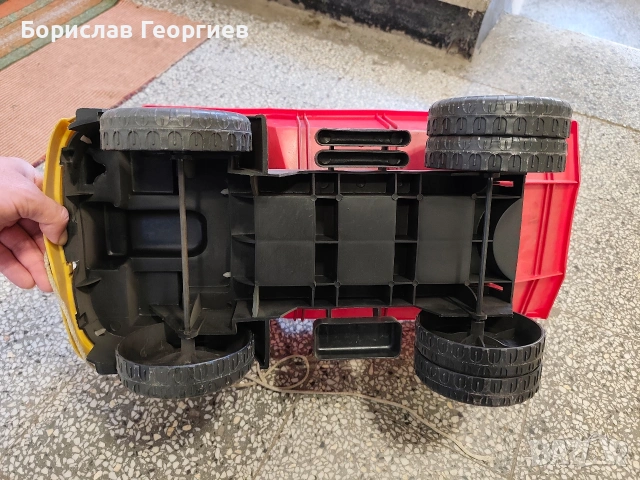 Стара играчка камион самосвал , снимка 6 - Колекции - 54132358
