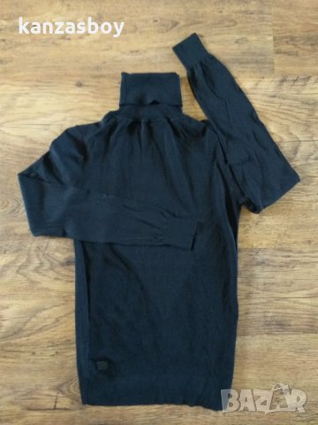 g-star mertez turtle knit wmn - страхотна дамска блуза КАТО НОВА, снимка 8 - Блузи с дълъг ръкав и пуловери - 34210851