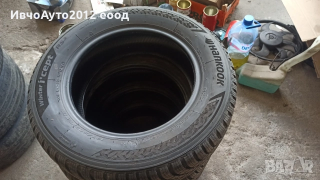 Зимни гуми hankook 195/65/15, снимка 5 - Гуми и джанти - 54077224