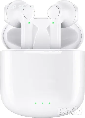 Нови безжични спортни слушалки с калъф за зареждане и шумопотискане