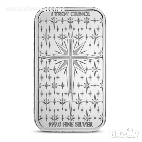 1 oz оцветена 999 чисто сребро Pamp Bar Holiday Nativity 2025 Proof , снимка 3 - Нумизматика и бонистика - 53369057