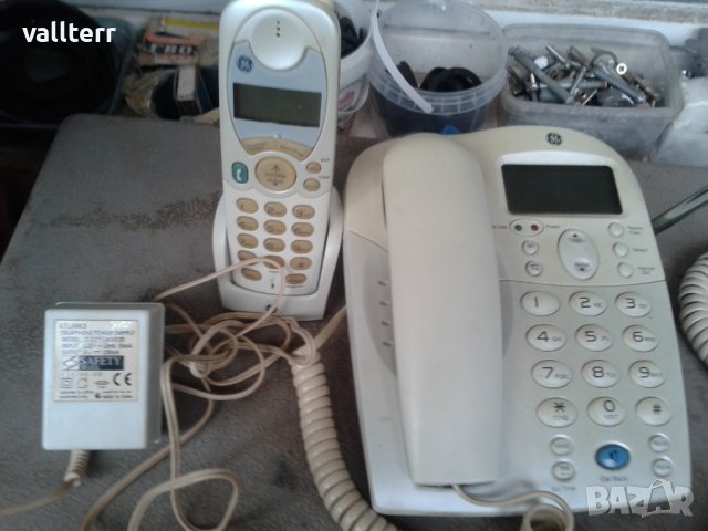 телефон стационарен комплект +дистанционен