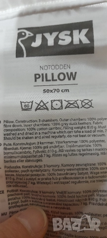 Възглавница силиконов пълнеж, снимка 7 - Възглавници - 52022439