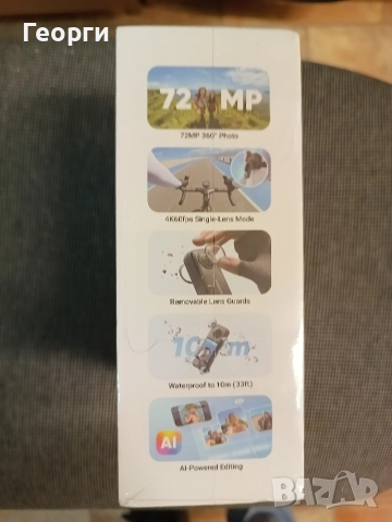 Insta 360 x4 нова , снимка 4 - Камери - 52840969