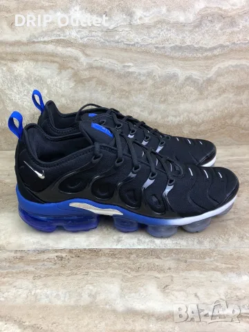 !НОВИ! Nike Air Vapormax Plus 'VM' | Black/Blue | + КУТИЯ, снимка 2 - Маратонки - 55750724