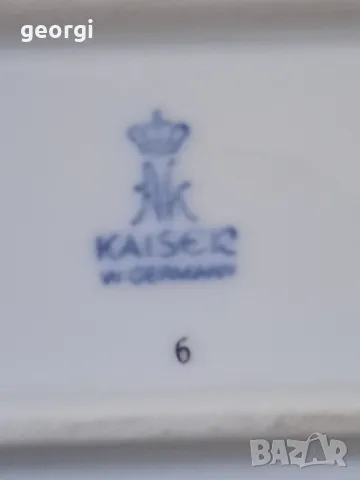 немско порцеланово плато с рози Kaiser porcelain    15/2, снимка 8 - Сервизи - 48966920