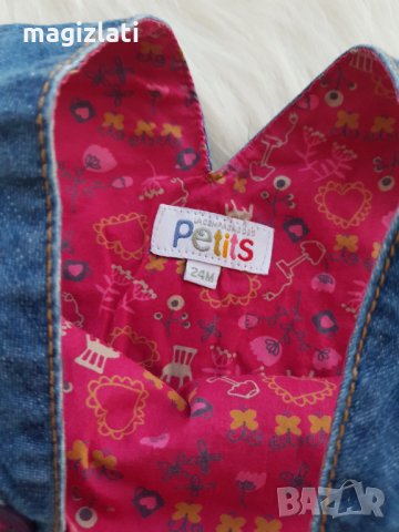 Дънков сукман  2 години , снимка 3 - Бебешки рокли - 31013937