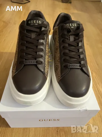 Мъжки сникърси GUESS , снимка 4 - Маратонки - 47725718