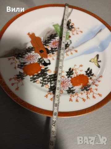 Красиви чинии от японски порцелан , снимка 4 - Чинии - 40761342