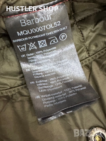 Мъжко яке BARBOUR. Размер М, снимка 12 - Якета - 52671152