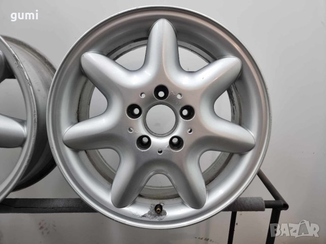 4бр 16ски джанти за Mercedes 5х112мм. A160212, снимка 4 - Гуми и джанти - 44412894