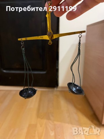 Стара / антикварна аптекарска везна (лот от 4), снимка 8 - Антикварни и старинни предмети - 42203031