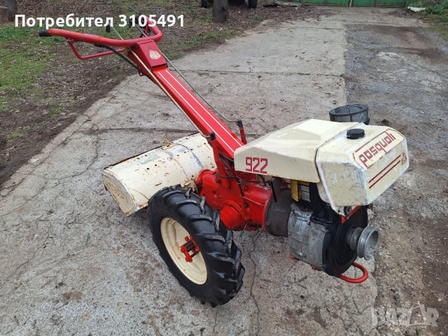 Мотоблок Pasquali ACME 15к.с.  фреза голям Italy, снимка 3 - Градинска техника - 49415663