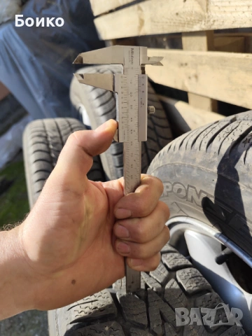 Зимни гуми с джанти, снимка 7 - Гуми и джанти - 53970501
