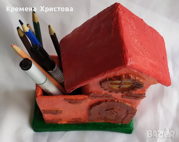 Къщичка в средиземноморски стил -органайзер, снимка 3 - Други - 51271933