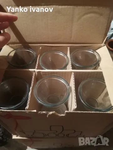 Стъклени съдове за течности 500мл, снимка 3 - Чаши - 47376986
