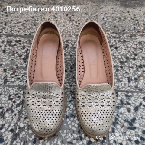 ПОДАРЯВАМ ДАМСКИ ОБУВКИ ЕСТЕСТВЕНА КОЖА Н.40