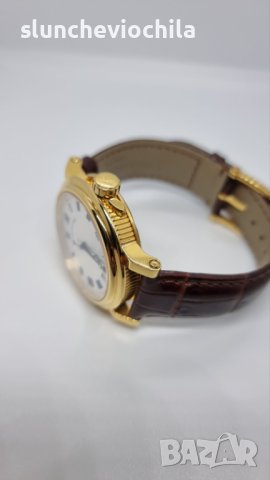 Breguet Marine Big Date Silver Dial Yellow Gold часовник, снимка 4 - Мъжки - 44278016