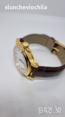 Breguet Marine Big Date Silver Dial Yellow Gold часовник, снимка 4 - Мъжки - 44278016