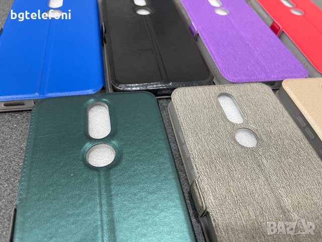 Nokia 2.4 тефтери и силиконов гръб Carbon, снимка 3 - Калъфи, кейсове - 30966405