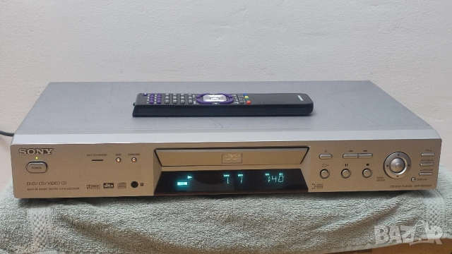 DVD плеър SONY - съраунд 5.1 с аналогови изходи за всеки канал + цифрови изходи, снимка 15 - Плейъри, домашно кино, прожектори - 52663746