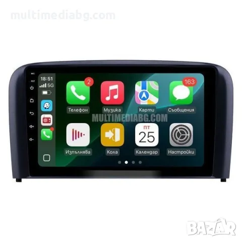 Volvo s80 1998г-2006 Мултимедия Навигация Android