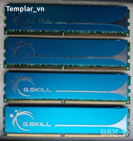 GSKILL G.SKILL / GEIL  4x2 GB DDR2 1066 MHZ PC2 8500 , снимка 2 - RAM памет - 54647121