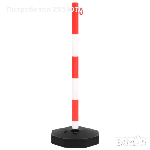 Сигнално колче 90 см, с водно или пясъчна основа, ASED