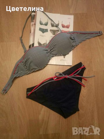 Дамски бански-райе последна бройка М размер цена 25,99 лв. + подарък слънцезащитен крем KLORANE