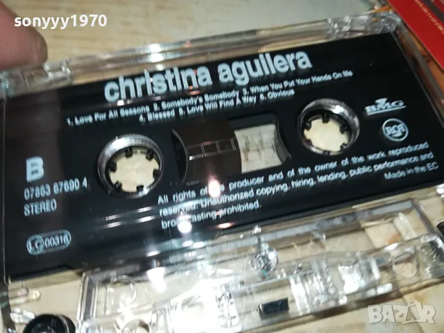 CHRISTINA AGUILERA-ORIGINAL TAPE 1404251913, снимка 2 - Аудио касети - 49895804