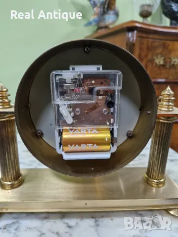 Рядък антикварен колекционерски немски настолен часовник Schatz , снимка 9 - Антикварни и старинни предмети - 49464868