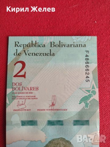 Банкнота ВЕНЕЦУЕЛА УНИКАЛНО КРАСИВА КАТО КАРТИЧКА ПЕРФЕКТНА ЗА КОЛЕКЦИЯ 27416, снимка 3 - Нумизматика и бонистика - 36692434