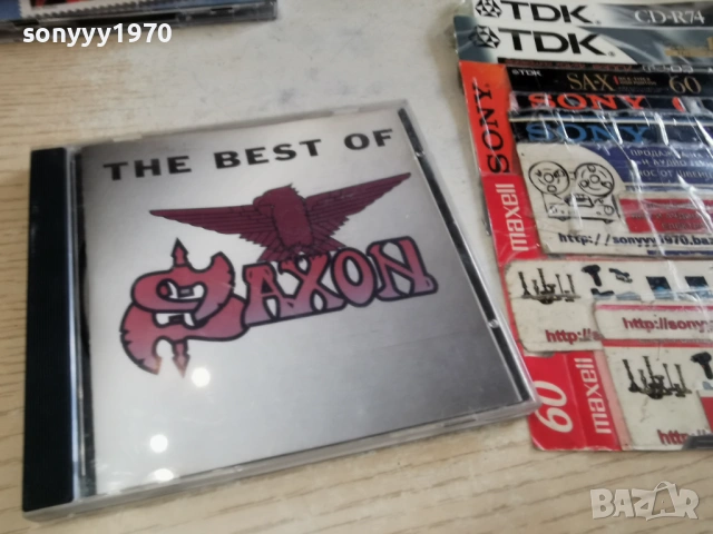 SAXON CD 3001261525, снимка 9 - CD дискове - 53284533