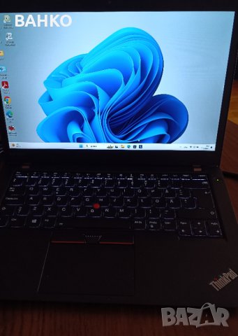 Лаптоп Lenovo с тъчскийн екран и двойна батерия, снимка 2 - Лаптопи за работа - 44435132