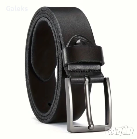 Мъжки бутикови-спортно елегантни колани DOOPAI" в Синьо* /Върхова естест. кожа!, снимка 2 - Колани - 54208922