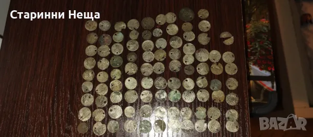 стари сребърни османска османски монети акчета монета акче , снимка 3 - Нумизматика и бонистика - 47929933