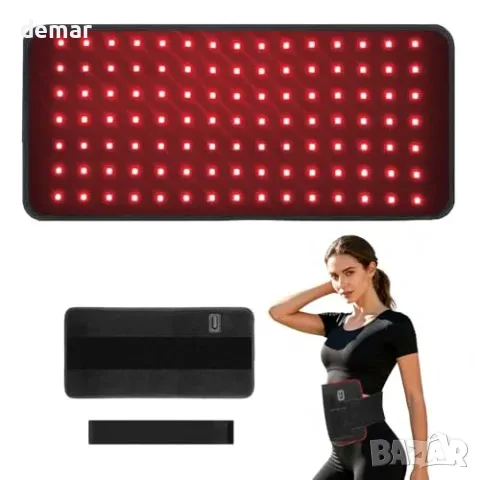 LED подложка за тяло с червена и инфрачервена светлина 660/850 nm, с кабел, снимка 2 - Масажори - 56216954