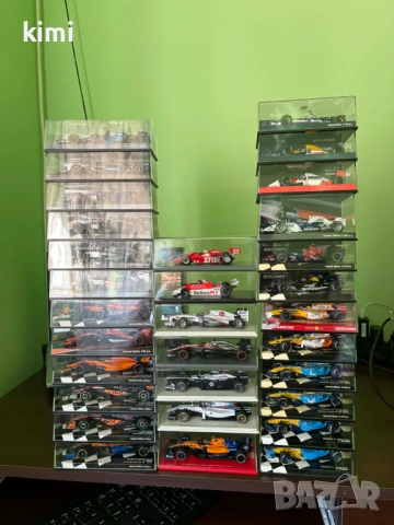      	продавам формула 1 колекция мащаб 1.43 от 1974 г. - 2025 г. - договаряне     , снимка 6 - Колекции - 53755522